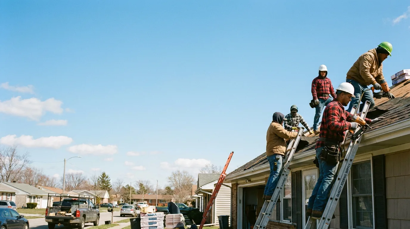 Roofing in Campbellsport, WI near me